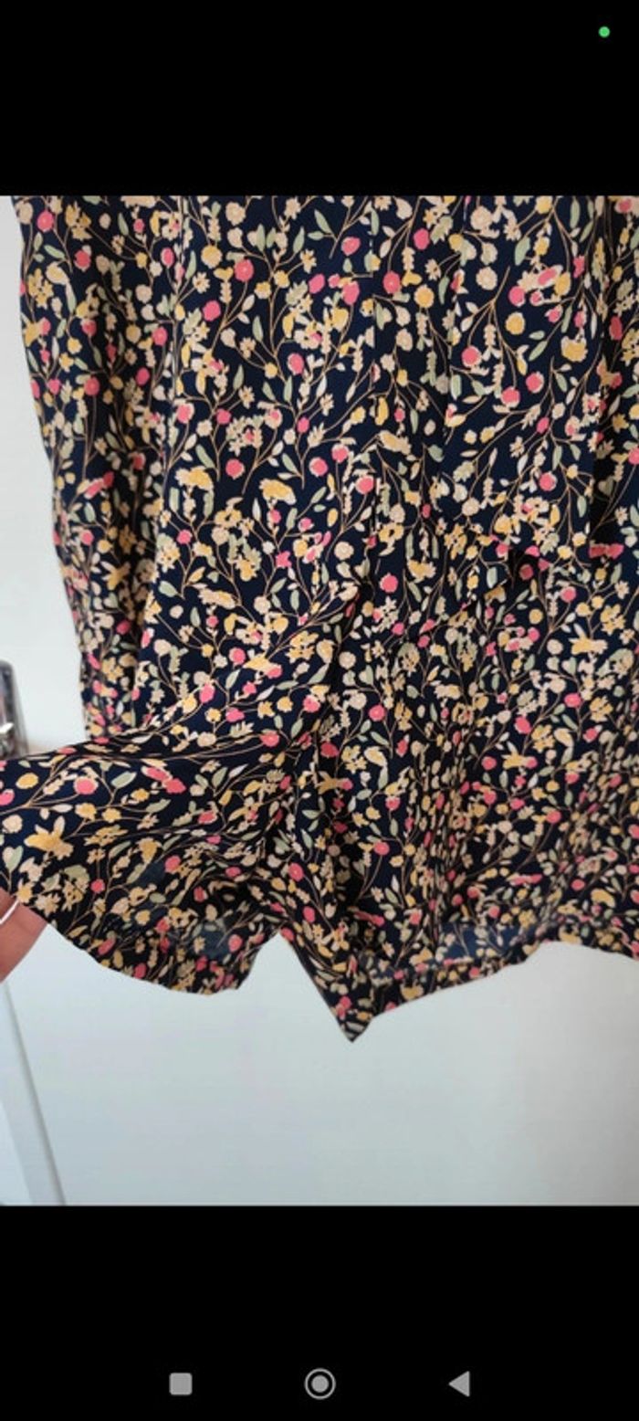 Combishort multicolore fluide manches courtes taille 46/48 - photo numéro 4