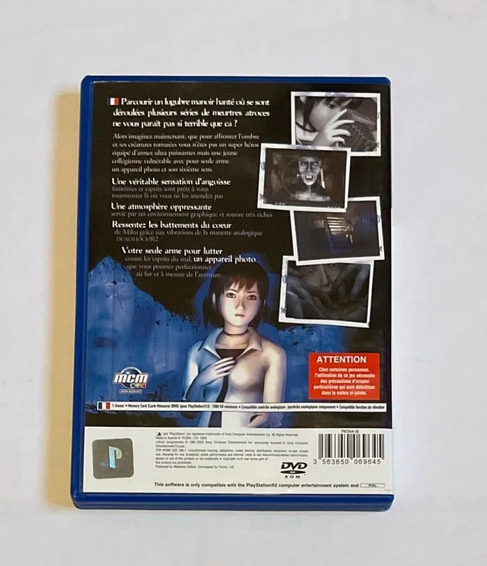 Jeu Sony PS2 Project Zero collector - photo numéro 2