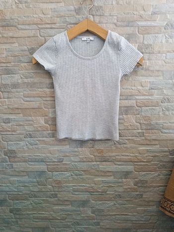 T-shirt gris La Halle XXS