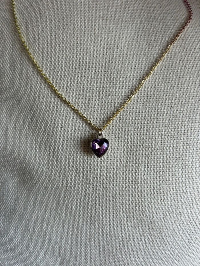 Collier cœur enfant - photo numéro 3