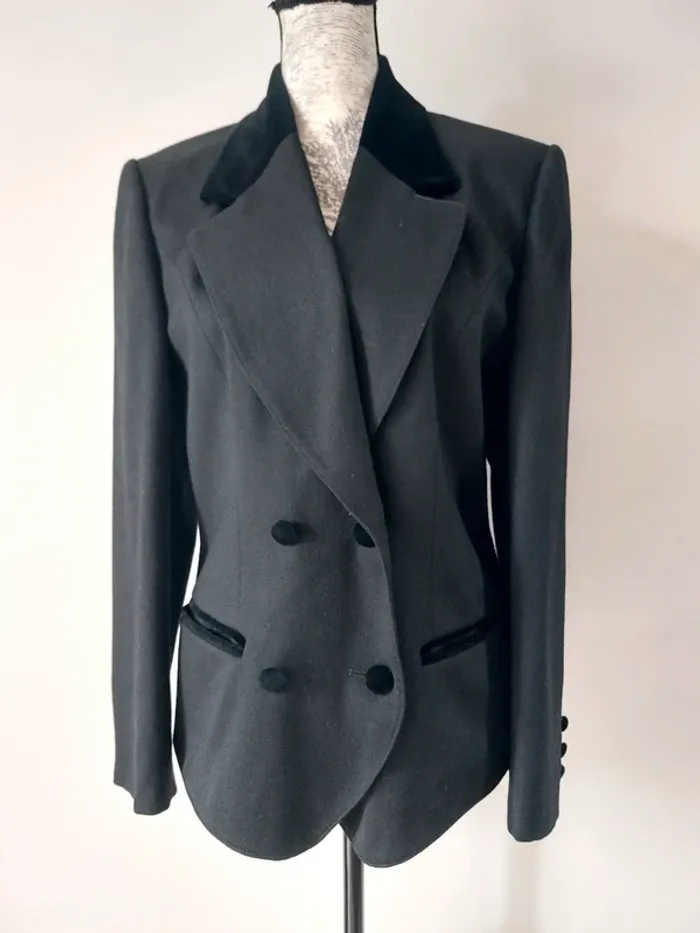 Veste blazer noire - photo numéro 3