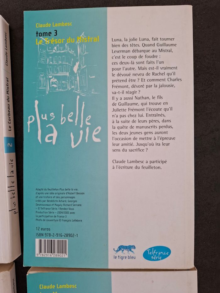 Lot de 6 romans Plus belle la vie en bon état - photo numéro 4