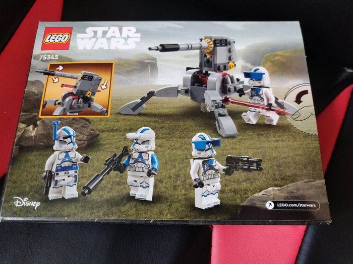 Lego Star Wars 501th Clone Troopers Battle Pack - jamais ouvert- parfait état - Vrai Lego - photo numéro 10