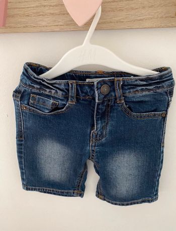 Short en jeans