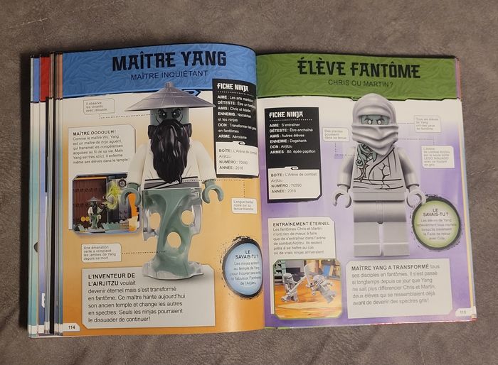 Lego Ninjago - L'Encyclopédie des personnages mise à jour et augmentée Hugo Simon, Sipi Claire - photo numéro 6