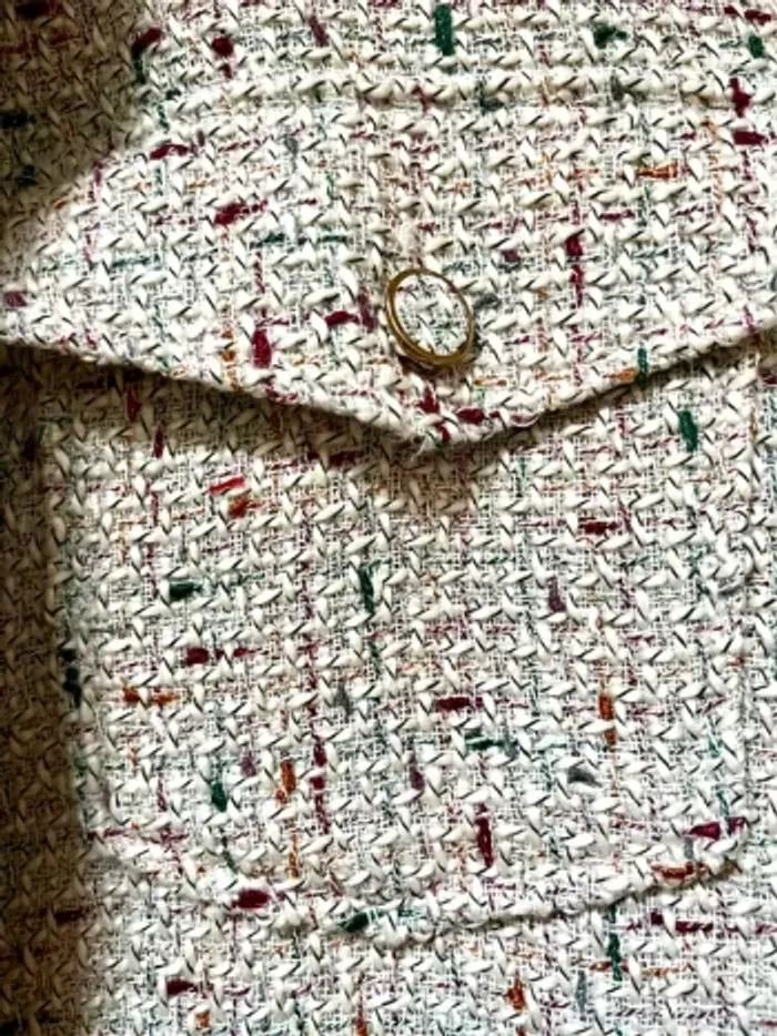 Veste chemise aspect tweed - neuve jamais portée - photo numéro 10
