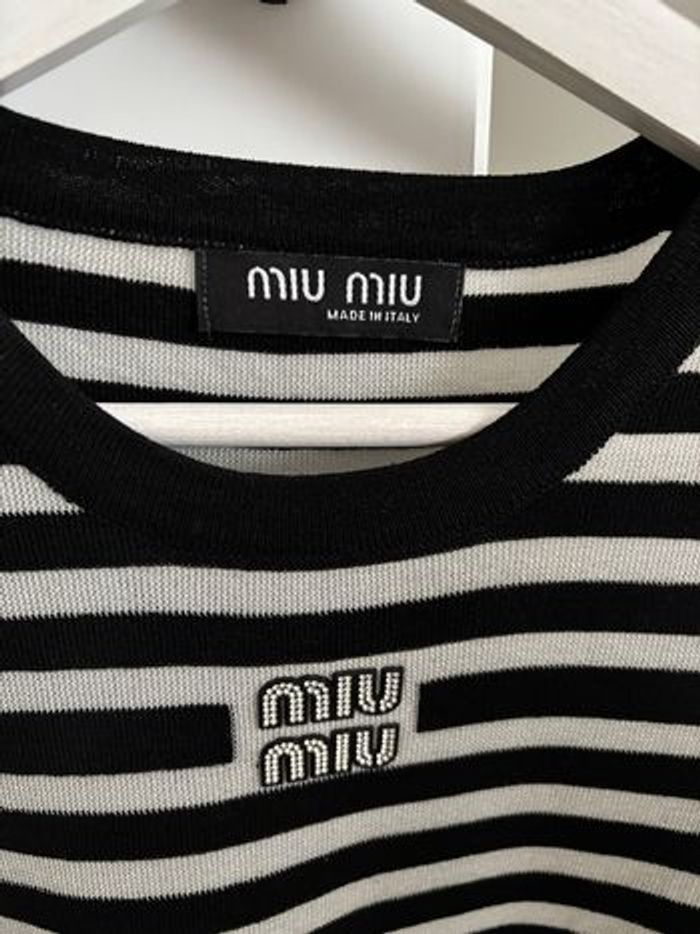 Tee shirt miu miu - photo numéro 3