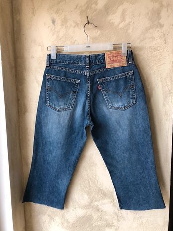 Corsaire en jean Lévis 529 W27