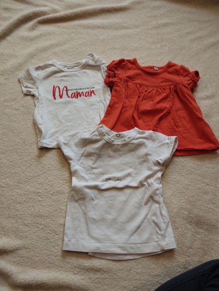 Lot de tee shirt