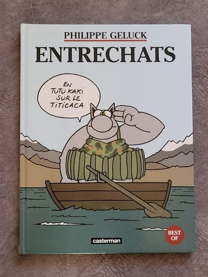 Le Chat - Best of, tome 4 Entrechats Par Philippe Geluck