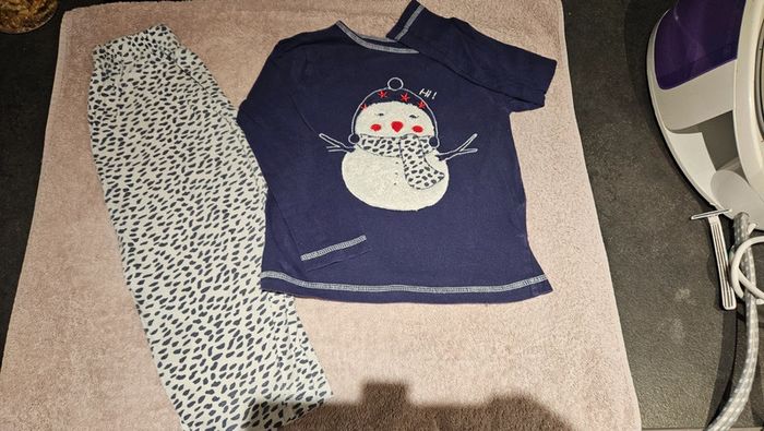 Pyjama coton fille  3 4 ans