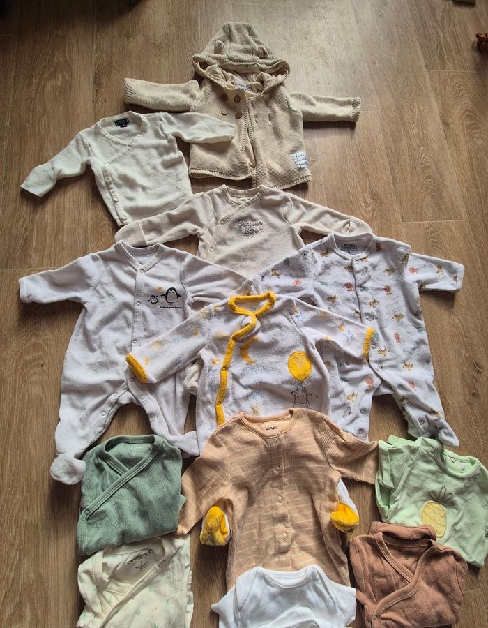 Lot bodies pyjama mixte - photo numéro 4