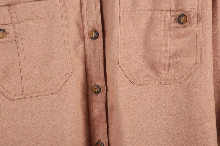 Jolie chemise peau de peche vintage (#23551) - photo numéro 4