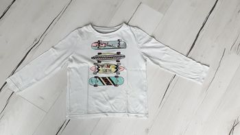Vêtement garçon tee-shirt manches longues skate Kiabi 4 ans
