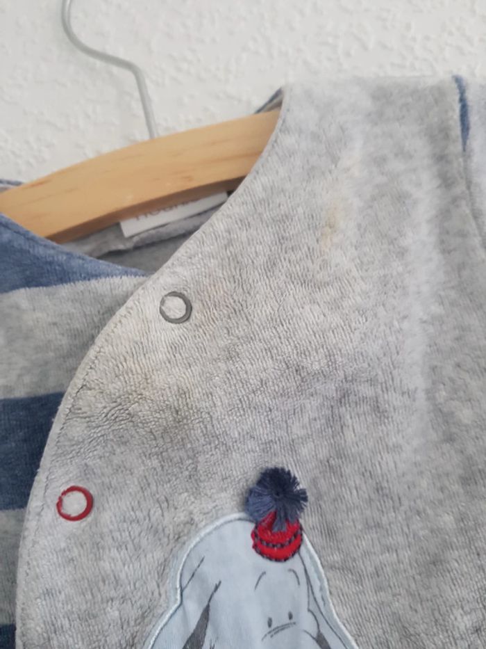 Noukie's - Grenouillère / pyjama une pièce / dors bien en velours (6 mois) - photo numéro 5