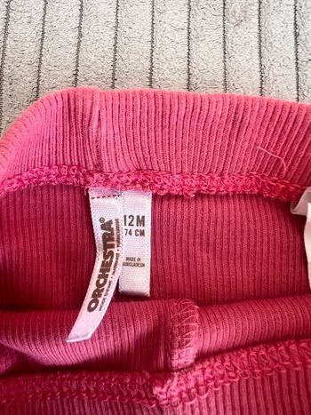 Pantalon rose legging