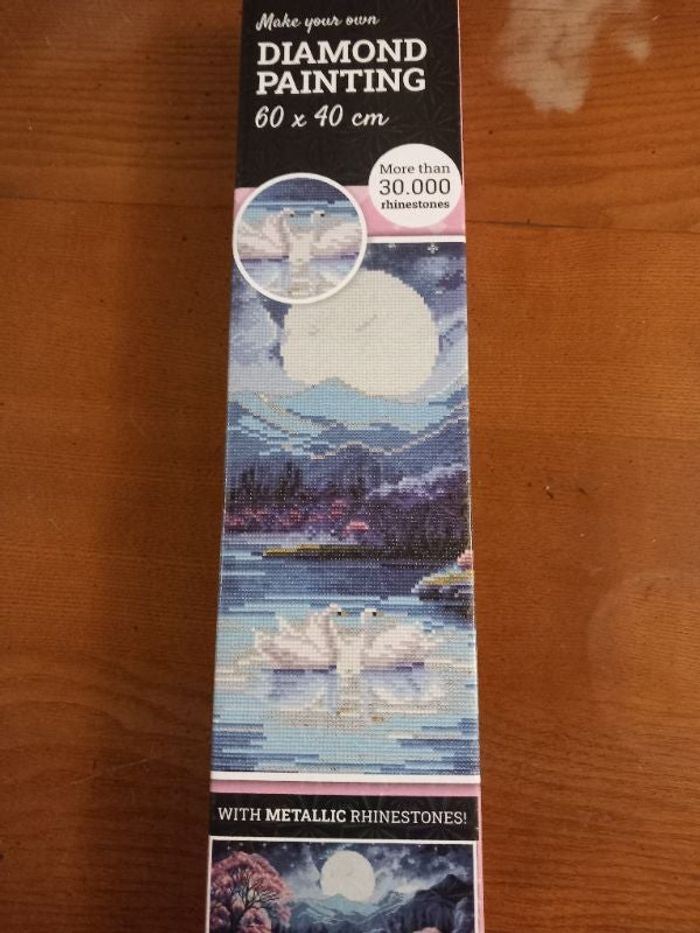 Diamond painting 60x40 cm.