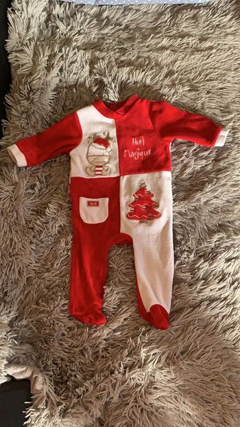 Pyjama noel 3 mois