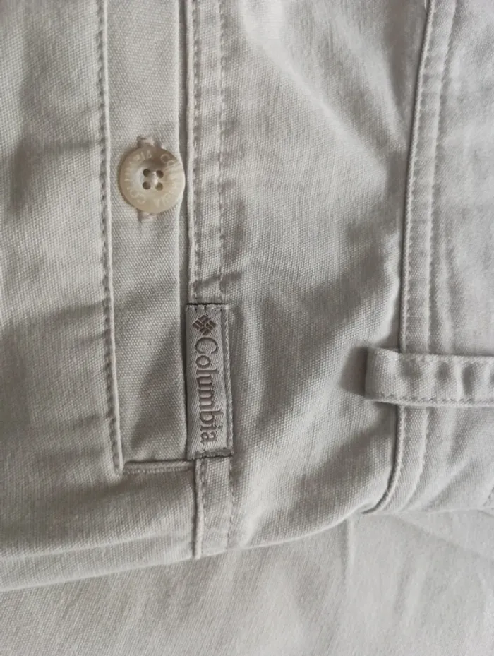 Pantalon jeans homme Columbia taille 38 jambes larges style cargo randonnée - photo numéro 8