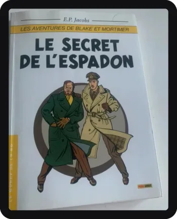 BD:”Les aventures de Black et Mortimer : Le secret de l’espadon “