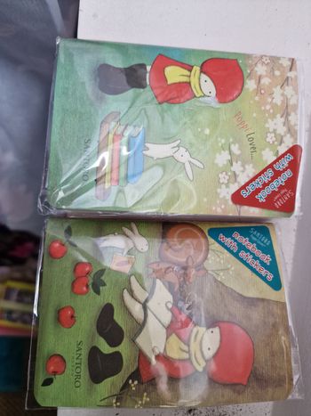 Vend lot de carnet stickers neuf Santoro