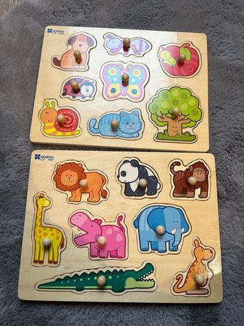 🧩 Puzzles en bois 1ers âges 