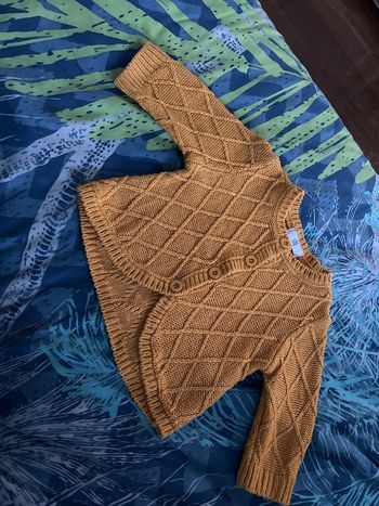 Gilet moutarde la redoute