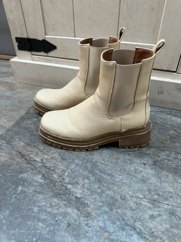 Bottines beige 36 seaside - photo numéro 6