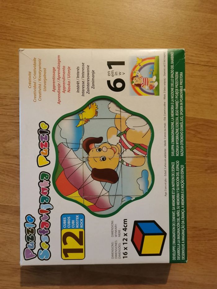 6 puzzles cubes - photo numéro 2