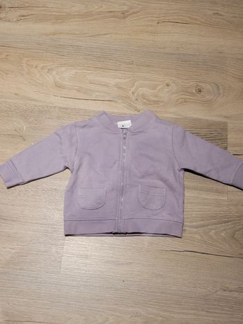 Gilet zippé 6 mois