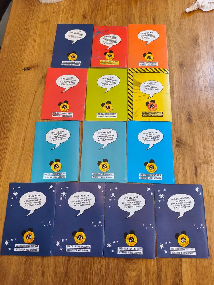 Lot de 13 mini BD Journal de Mickey - photo numéro 2