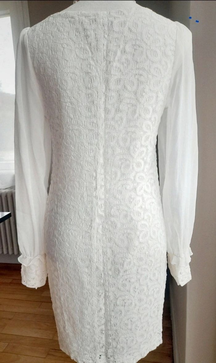Superbe robe dentelle vintage - photo numéro 2