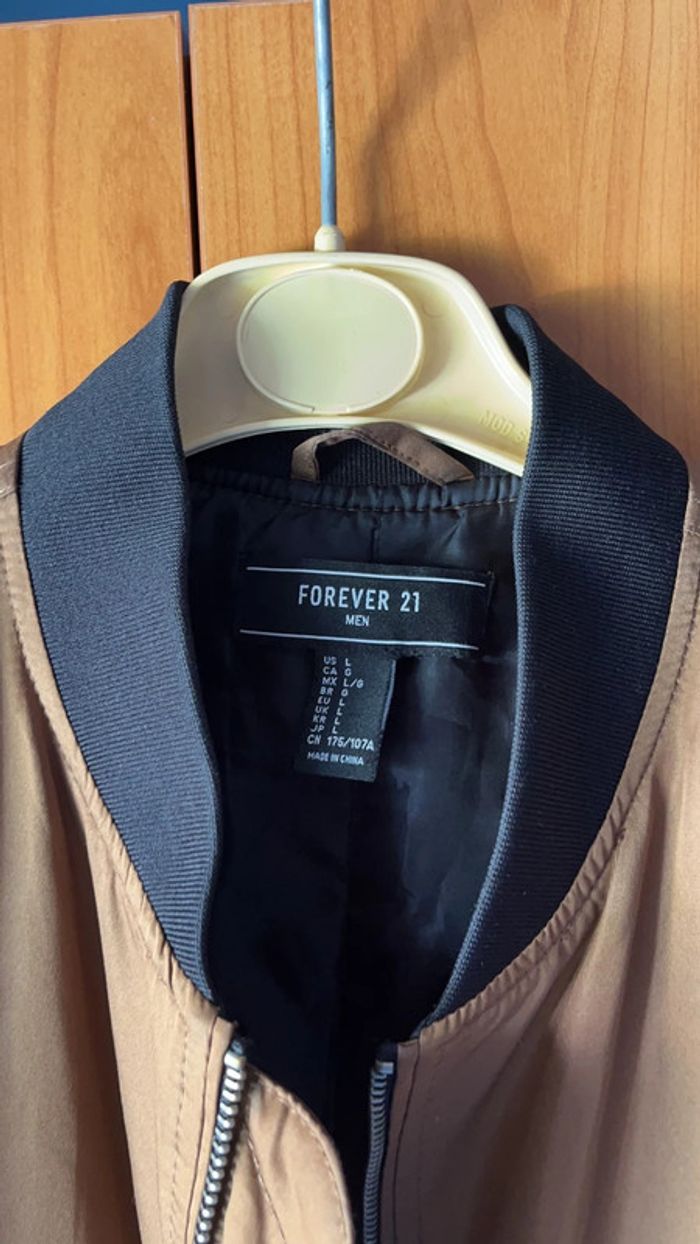 Bomber camel Forever21 taille L - photo numéro 3