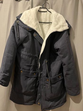 Manteau femme bleu