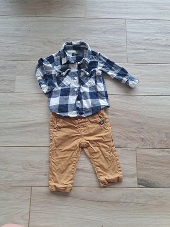 Ensemble chemise pantalon Disney 6 mois