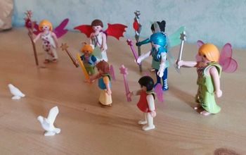 Playmobil, lot féeries, 8 personnages