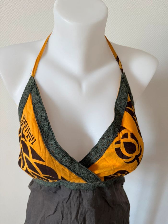 Top vintage en bon état taille S-M etnick - photo numéro 3