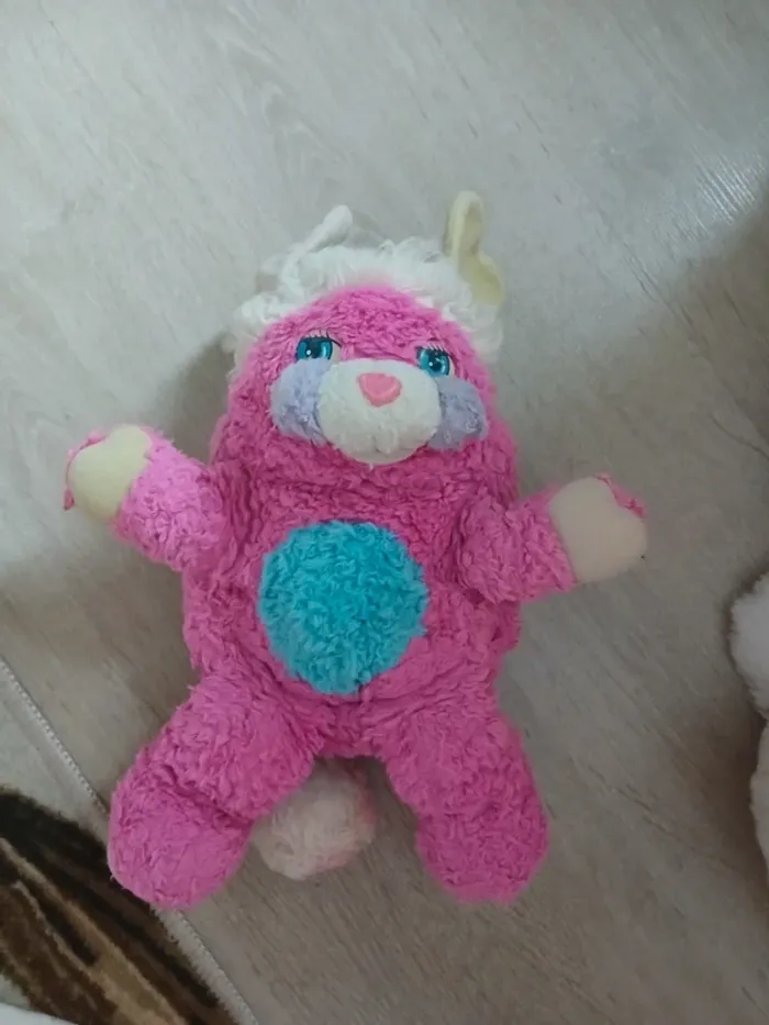 Popples rose vintage 1986