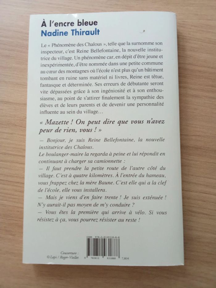 Nadine Thirault 🫧 A l'encre bleue - photo numéro 2