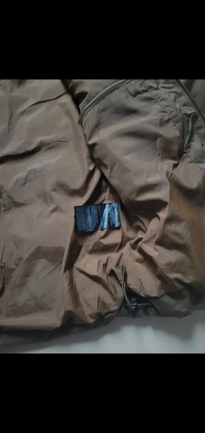 Doudoune c&a marron sans coutures taille M - photo numéro 5