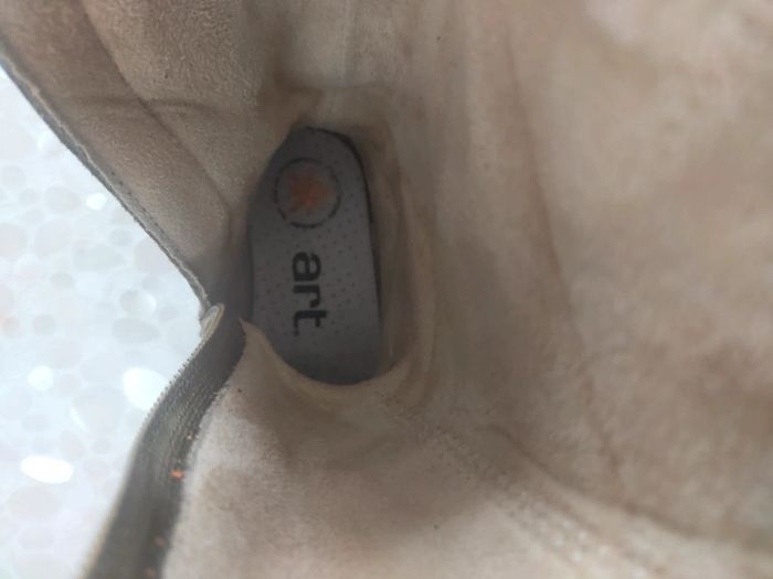 Bottes filles T 31 Arte cuir /daim vert - photo numéro 12