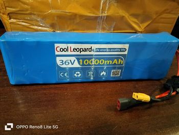 Batterie trotinette 36v