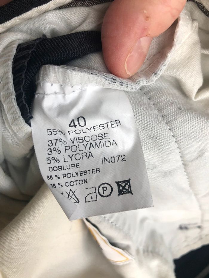 Pantalon de costume 40 - photo numéro 3
