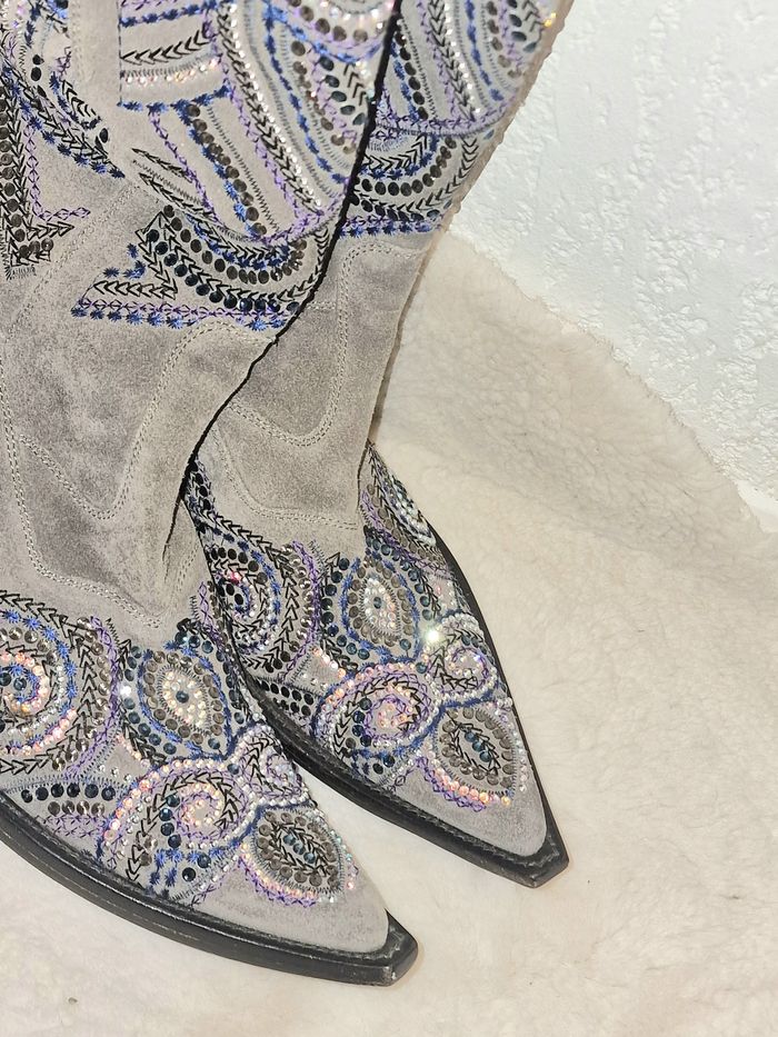 Botte cow boy Damy luxe et Swarovski - photo numéro 6