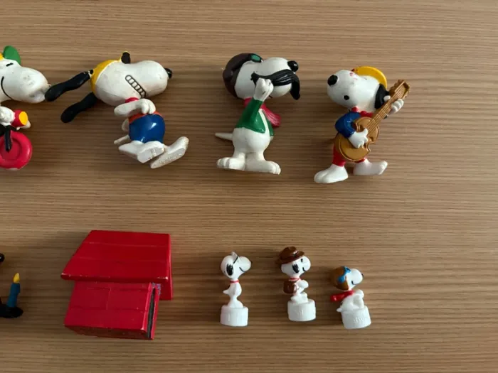 Lot de figurine, Snoopy vintage