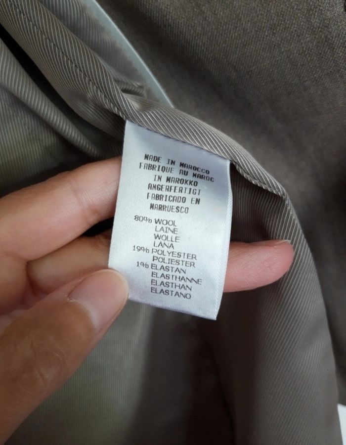 Veste de tailleur 123 beige foncée Taille 36 - photo numéro 3