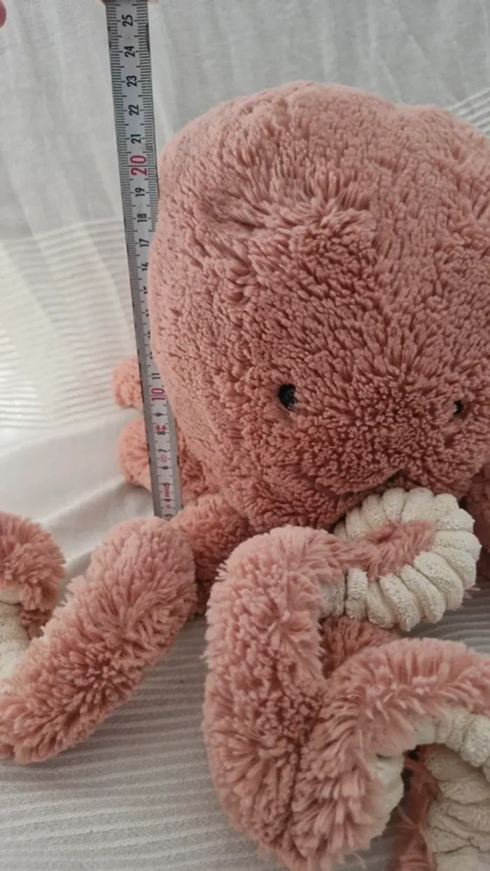 Pieuvre rose jellycat - photo numéro 12