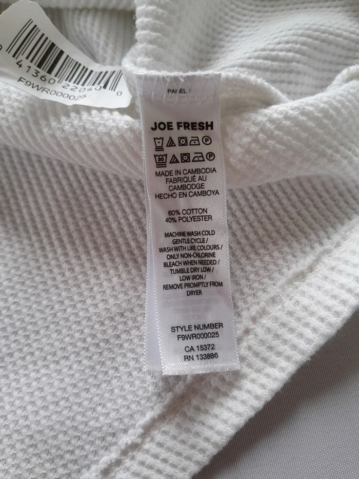 Tee shirt manche longue nid d abeille imprimé  Joe Fresh - photo numéro 6