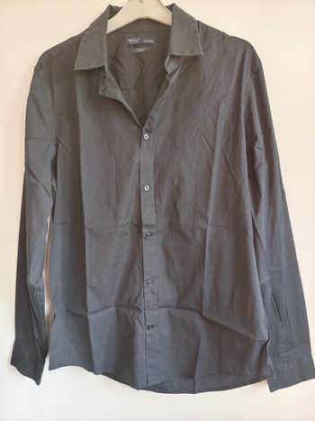 Chemise noire super slim – Taille S – MNG Man