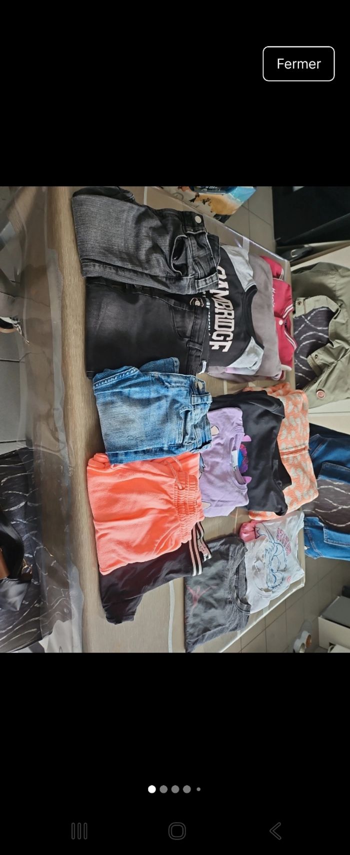 Lot vêtements 12 ans fille
